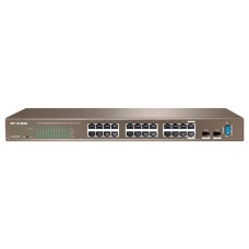 IPCOM FULL MANAGEMENT SWITCH G3224T 24-PORTS GIGABIT L2 MANAGEMENT SWITCH WITH 2 COMBO SFP PORTS,1 CONSOLE PORT (G3224T) (Espera 4 dias)