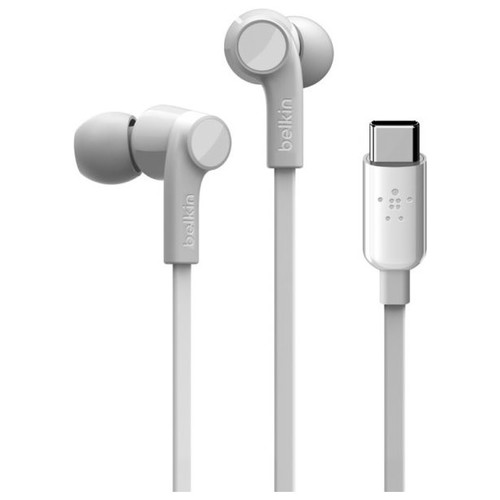 Belkin ROCKSTAR Auriculares Alámbrico Dentro de oído Llamadas/Música USB Tipo C Blanco (Espera 4 dias)-SX5 Belkin ROCKSTAR Auriculares Alámbrico Dentro de oído Llamadas/Música USB Tipo C Blanco (Espera 4 dias)