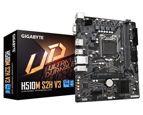 PLACA GIGABYTE H510M S2H V3 INTEL1200 2DDR4 HDMI (Espera 4 dias)