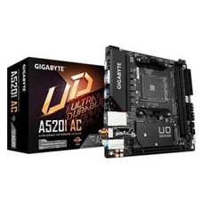 PLACA GIGABYTE A520I AC,AMD,AM4,A520,2DDR4,64GB,DP+2HDMI,GBLAN+WIFIAC+BT4.2,4SATA6+1M.2,2USB3.2,MINI-ITX (Espera 4 dias)