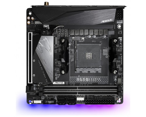 Gigabyte B550I AORUS PRO AX Zócalo AM4 mini ITX AMD B550 (Espera 4 dias)