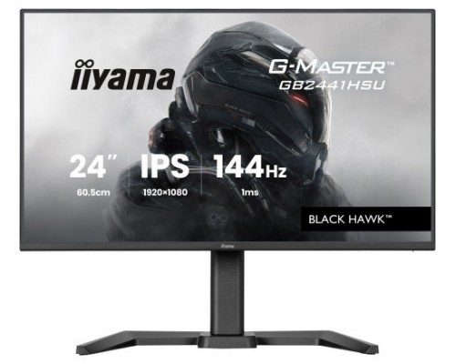 MONITOR IIYAMA 24 PULGADAS RESOLUCIÓN FULL HD (1920X1080), PANEL IPS, 1 MS (MPRT), 100 HZ, BRILLO 250, CONTRASTE 1300:1, HDMI, DISPLAYPORT, USB HUB, ALTAVOCES, SOPORTE AJUSTABLE, FLICKER‑FREE, LOW BLUE LIGHT. (Espera 4 dias)