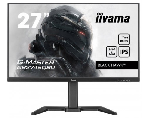 iiyama G-MASTER GB2745QSU-B1 pantalla para PC 68,6 cm (27") 2560 x 1440 Pixeles 2K Ultra HD LED Negro (Espera 4 dias)