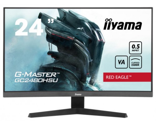MONITOR IIYAMA, 23.6", VA, 1500R, 180HZ (Espera 4 dias)