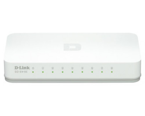 SWITCH NO GESTIONABLE D-LINK GO-SW-8E 8P ETHERNET