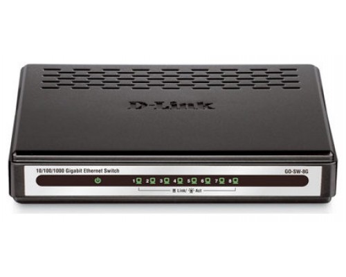 SWITCH D-LINK  8P  GO-SW-8G/E 10/100/1000 SOHO