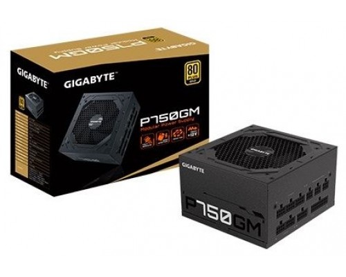 GIGABYTE MODULAR FUENTE ALIM. P750GM 80 PLUS GOLD (Espera 4 dias)