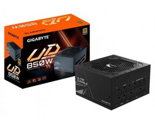 Gigabyte UD850GM unidad de fuente de alimentación 850 W 20+4 pin ATX ATX Negro (Espera 4 dias)