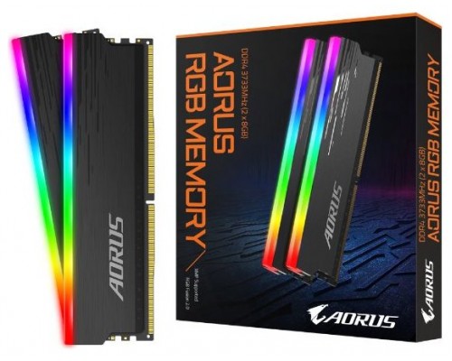 DDR4 GIGABYTE AORUS 16GB (2X8GB) 3733 MHZ RGB