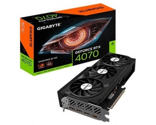 VGA NVIDIA RTX 4070 WINDFORCE OC 12 GB GIGABYTE (Espera 4 dias)