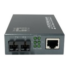 CONVERSOR DE MEDIOS GIGABIT LEVELONE RJ45 A SC, PoE-SX54 CONVERSOR DE MEDIOS GIGABIT LEVELONE RJ45 A SC, PoE