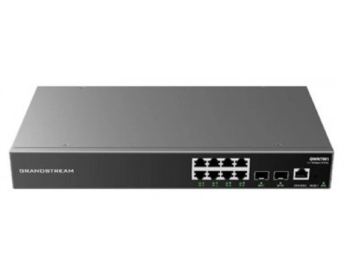 Grandstream GWN7801P Switch 8xGbE PoE 2xSFP 120W