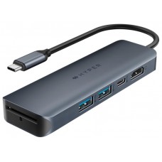 HYPER DRIVE ECOSMART GEN.2 UNIVERSAL USB-C® 6-IN-1 HUB W 100 W PD POWER-SX15 HYPER DRIVE ECOSMART GEN.2 UNIVERSAL USB-C® 6-IN-1 HUB W 100 W PD POWER