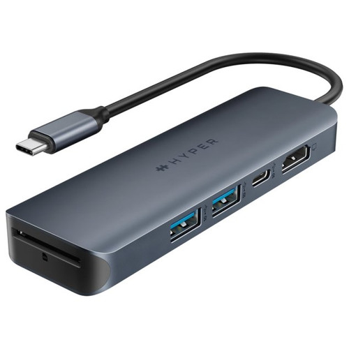 HYPER DRIVE ECOSMART GEN.2 UNIVERSAL USB-C&reg; 6-IN-1 HUB W 100 W PD POWER