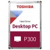 HDD TOSHIBA 3.5" 6TB 5400RPM SATA3 P300 (Espera 4 dias)