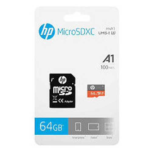 HP Memoria micro SDXC 64GB UHS-I U3-SX5 HP Memoria micro SDXC 64GB UHS-I U3
