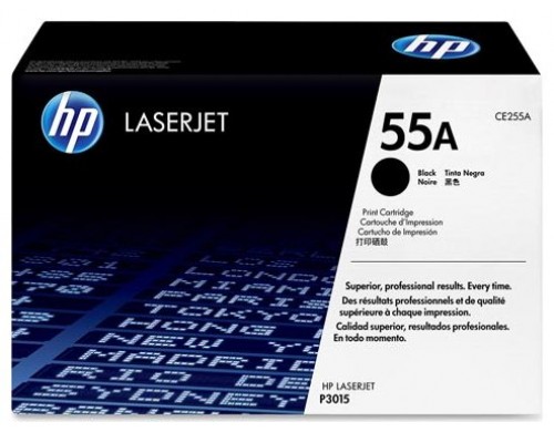 TONER HP CE255A Nº55A NEGRO 6.000PAG (Espera 4 dias)