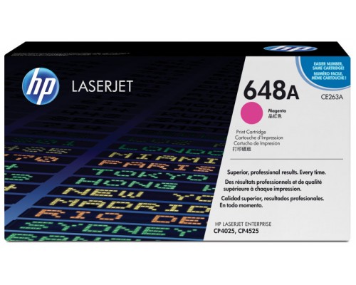 TONER HP CE263A Nº648A MAGENTA 11.000PAG (Espera 4 dias)