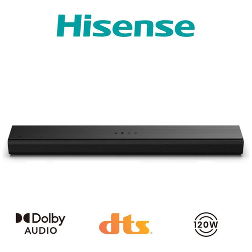 BARRA DE SONIDO HISENSE HS1000 120W DOLBY STEREO 2 CANALES BT 5.3 HDMI-SX15 BARRA DE SONIDO HISENSE HS1000 120W DOLBY STEREO 2 CANALES BT 5.3 HDMI