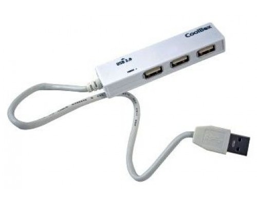 HUB COOLBOX COO-H413 4PTOS (3 USB2.0 + 1 USB3.0) (Espera 4 dias)