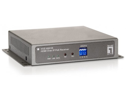 RECEPTOR HDMI SOBRE IP RJ45 LEVEL ONE 1080P
