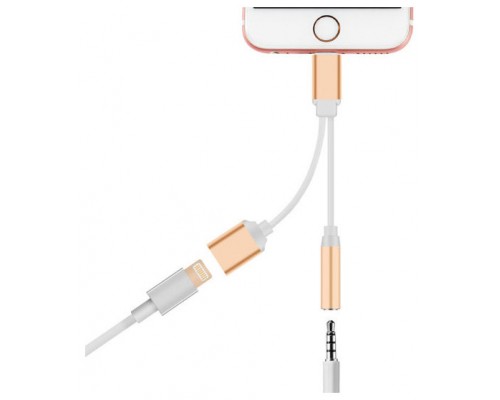 Cable lightning Carga y Audio iPhone