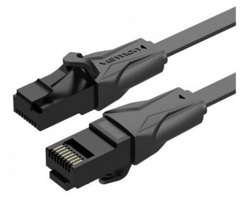 CABLE DE RED LATIGUILLO RJ45 UTP CAT6 AWG26 1 M NEGRO VENTION (Espera 4 dias)