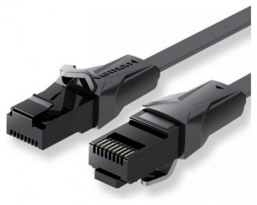 CABLE DE RED LATIGUILLO RJ45 UTP CAT6 AWG32 30 M NEGRO VENTION (Espera 4 dias)