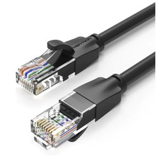 CABLE DE RED LATIGUILLO RJ45 CAT.6 UTP AWG26 0.3 M NEGRO VENTION (Espera 4 dias)-SX2 CABLE DE RED LATIGUILLO RJ45 CAT.6 UTP AWG26 0.3 M NEGRO VENTION (Espera 4 dias)