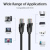 CABLE DE RED LATIGUILLO RJ45 CAT.6 UTP AWG26 0.3 M NEGRO VENTION (Espera 4 dias)-SX2 CABLE DE RED LATIGUILLO RJ45 CAT.6 UTP AWG26 0.3 M NEGRO VENTION (Espera 4 dias)