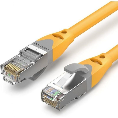 CABLE DE RED LATIGUILLO RJ45 CAT.6A SFTP AWG27 8 M AMARILLO VENTION (Espera 4 dias)-SX5 CABLE DE RED LATIGUILLO RJ45 CAT.6A SFTP AWG27 8 M AMARILLO VENTION (Espera 4 dias)