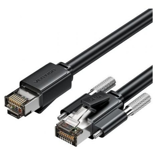 CABLE DE RED LATIGUILLO RJ45 CAT.6 SFTP AWG26 5 M NEGRO VENTION (Espera 4 dias)-SX8 CABLE DE RED LATIGUILLO RJ45 CAT.6 SFTP AWG26 5 M NEGRO VENTION (Espera 4 dias)