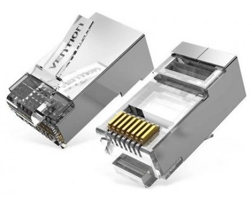 CONECTOR RJ45 CAT6A FTP (10 Und) VENTION (Espera 4 dias)