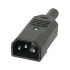 2LAN Conector IEC320 C14 Macho Recto-SX3 2LAN Conector IEC320 C14 Macho Recto