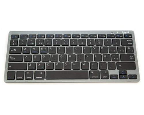 iggual Teclado Bluetooth Slim TKL-BT negro