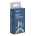 iggual cable USB-A/Lightning 100 cm blanco
