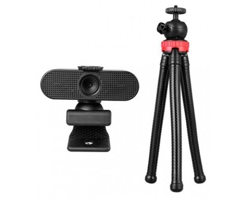 iggual Kit Webcam Quick View + mini trípode MT360