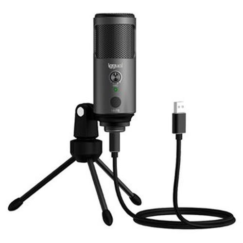 iggual Micrófono condensador Podcasting Pro gris-SX5 iggual Micrófono condensador Podcasting Pro gris
