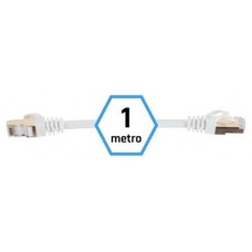 iggual Latiguillo CAT7 SFTP LSZH 1 metro blanco