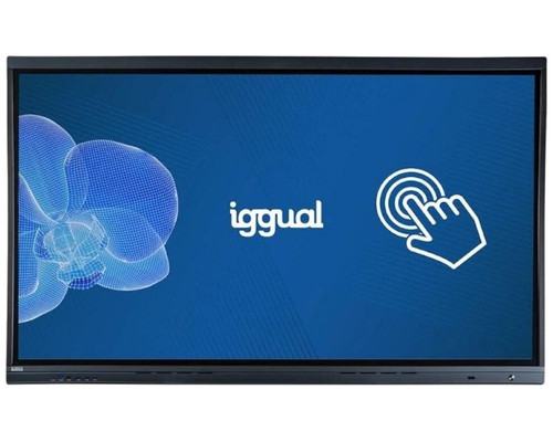 iggual Pantalla interactiva 4K ORCHID 86" Webcam