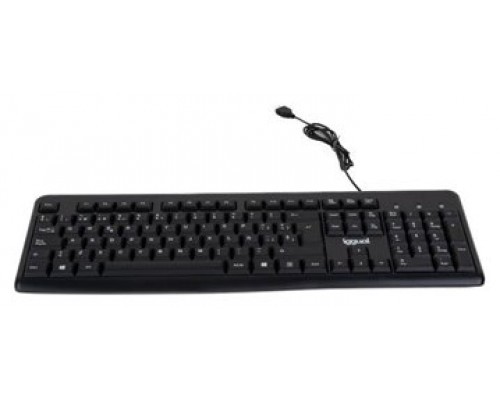 iggual Teclado estándar CK-BASIC2-105T negro