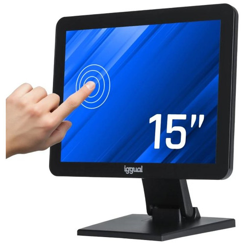 15" TFT LCD, Tactil, 4:3, XGA, 300 cd/m2, 1000:1,