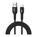iggual Cable USB-A a tipo C 3A 180 cm trenzado