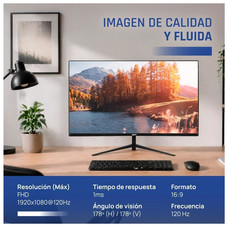 iggual Monitor 27" IPS 1ms FHD 120Hz VGA HDMI MM-SX27 iggual Monitor 27" IPS 1ms FHD 120Hz VGA HDMI MM