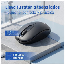 iggual Ratón inalámbrico WOM-STANDARD-3D 1000DPI-SX2 iggual Ratón inalámbrico WOM-STANDARD-3D 1000DPI