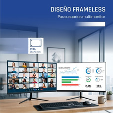 iggual Monitor 24" 1ms FHD 120Hz VGA HDMI DP MM-SX23 iggual Monitor 24" 1ms FHD 120Hz VGA HDMI DP MM