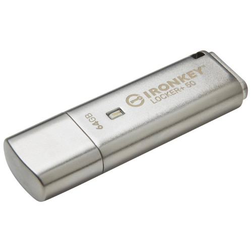 USB DISK 64 GB IRONKEY LOCKER+ 50 USB 3.2 KINGSTON (Espera 4 dias)-SX15 USB DISK 64 GB IRONKEY LOCKER+ 50 USB 3.2 KINGSTON (Espera 4 dias)