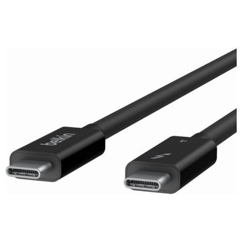 Belkin INZ003BT1MBK cable Thunderbolt 1 m 40 Gbit/s Negro (Espera 4 dias)-SX21 Belkin INZ003BT1MBK cable Thunderbolt 1 m 40 Gbit/s Negro (Espera 4 dias)