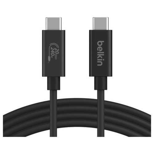 Belkin INZ004BT2MBK cable USB USB4 Gen 2x2 2 m USB C Negro (Espera 4 dias)-SX8 Belkin INZ004BT2MBK cable USB USB4 Gen 2x2 2 m USB C Negro (Espera 4 dias)
