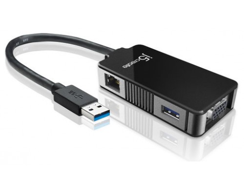 j5create JUA330U adaptador de cable USB 3.0 HDMI Negro (Espera 4 dias)